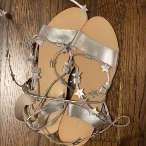 Loeffler Randall starla angle wrap sandals